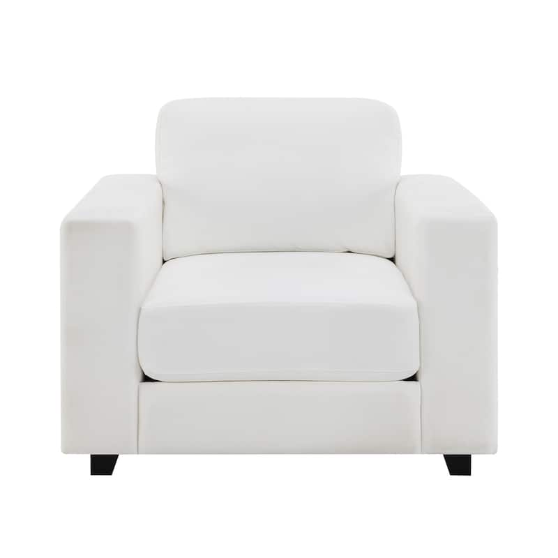 GDFStudio - Xandrevus Chenille Fabric Accent Chair