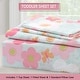 preview thumbnail 52 of 96, 3-Piece Cotton Toddler Sheet Set for Kids Boys & Girls (Animals, Fish, Sports, Floral)