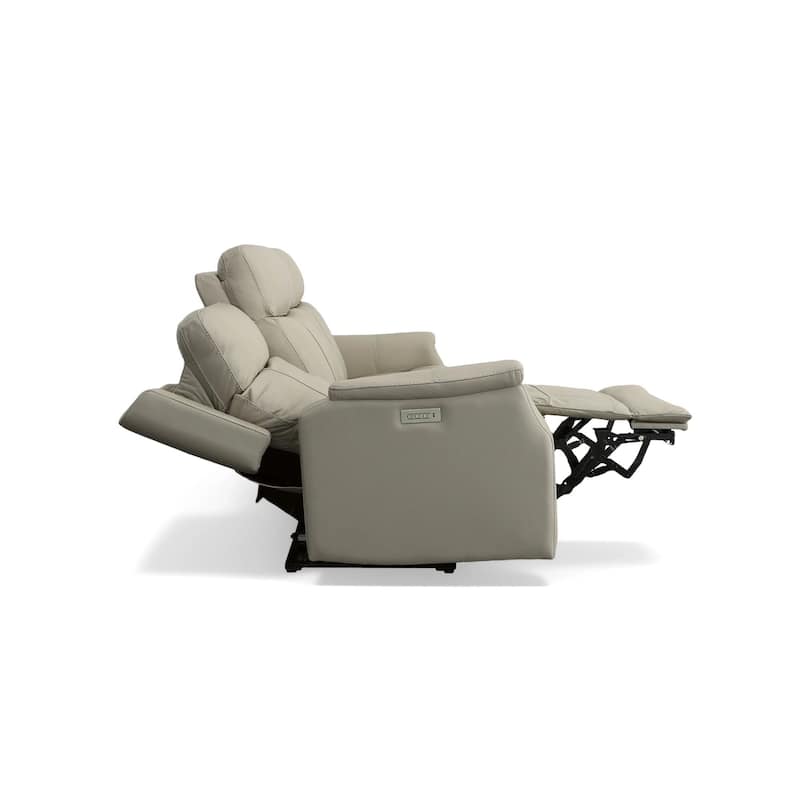 Easton Power Reclining Sofa with Power Headrests & Lumbar by Flexsteel
