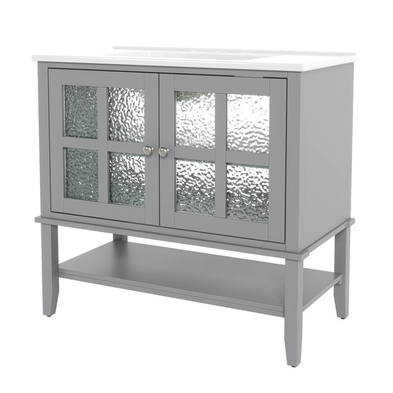 Christopher Knight Home 36" Stylish and Functional Bathroom Vanity with Sink