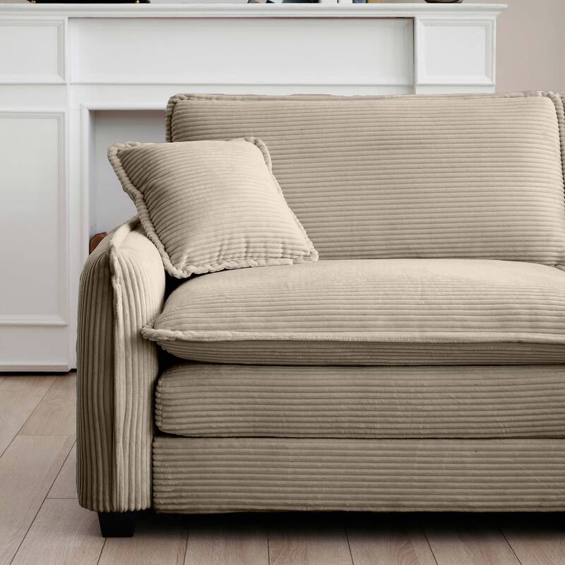 3+2 Seater Flexible Combinations Sofa Set with Pillows