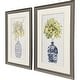 preview thumbnail 3 of 2, Paragon Lemon Tree Pot Framed Art - Set of 2