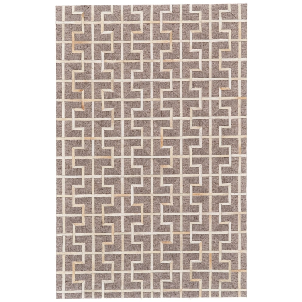 Grand Bazaar Canady Hand Woven Geometric Transitional Area Rug