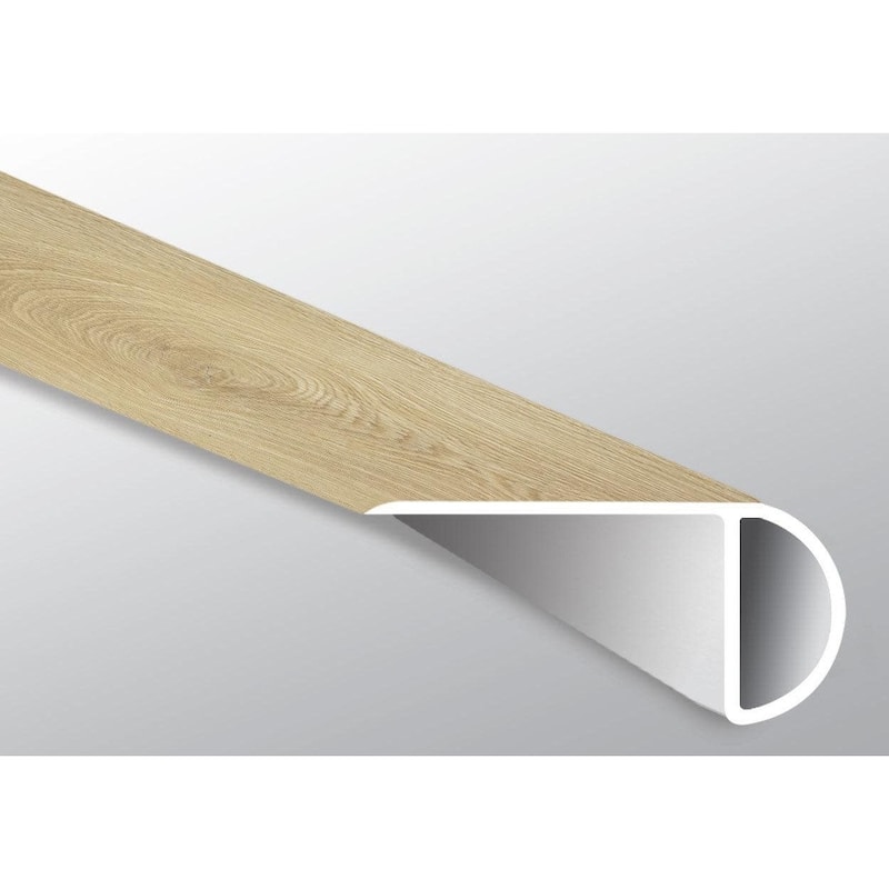 Ackland AKVTV-OSN-1 Ackland Vinyl Trims 94" x 2" Vinyl Glue Down or - Rustic Robin