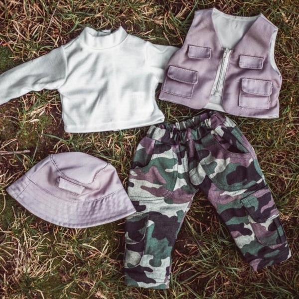 toddler fishing vest and hat
