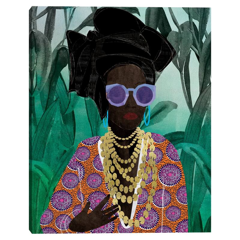 Queen of Tropics by Nikki Chu Canvas Art Print