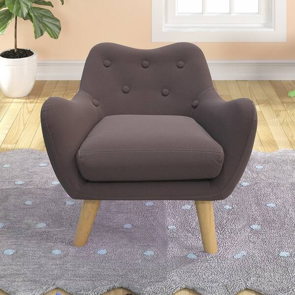 slide 1 of 5, Ryko Child Accent Chair (Purple) - 16.93"L x 19.29"W x 20.47"H