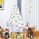 preview thumbnail 1 of 6, Artificial Christmas Tree Premium Unlit Hinged Pine Tree