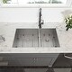 preview thumbnail 15 of 15, Low-Divide Undermount Double Bowl Stainless Steel Kitchen Sink
