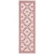 preview thumbnail 122 of 160, SAFAVIEH Handmade Chelsea Aubree French Country Trellis Wool Rug 2'6" x 10' Runner - Ivory/Rose - Runner