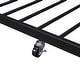 preview thumbnail 14 of 26, Full XL Over Queen Metal Bunk Bed w/ Twin Size Trundle, Dorm Convertible Heavy-Duty Iron Bed Frame w/ Ladder & Safety Guardrails