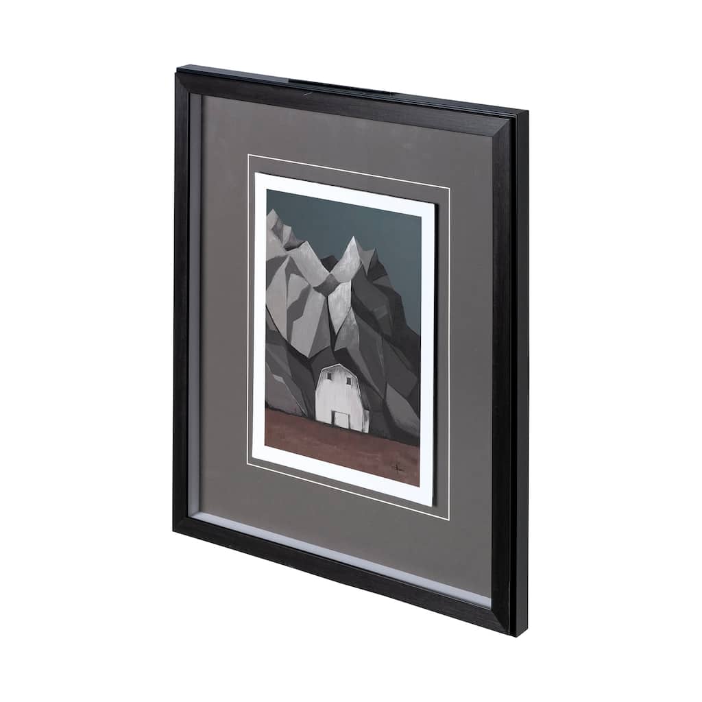Flatten Barn II Framed Art Print