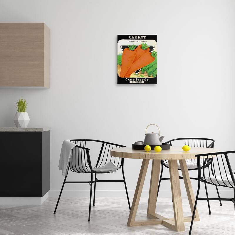 Stupell Vintage Garden Carrots Canvas Wall Art Design By Lil' Rue