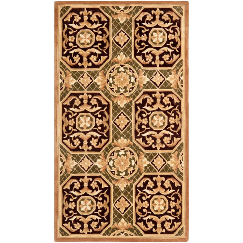 SAFAVIEH Handmade Naples Carsta Traditional Oriental Wool Rug - 2'6" x 4'6" - Assorted