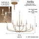 preview thumbnail 6 of 9, Minka Lavery 5288 Atella 12 Light 48" Wide Taper Candle Style