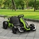 preview thumbnail 8 of 8, Battery Powered 24V Drifting Go Kart Ride on Car with Adjustable Seat, 7.5 MPH Speed, Music, Horn, Lights for Kids Ages 6-12