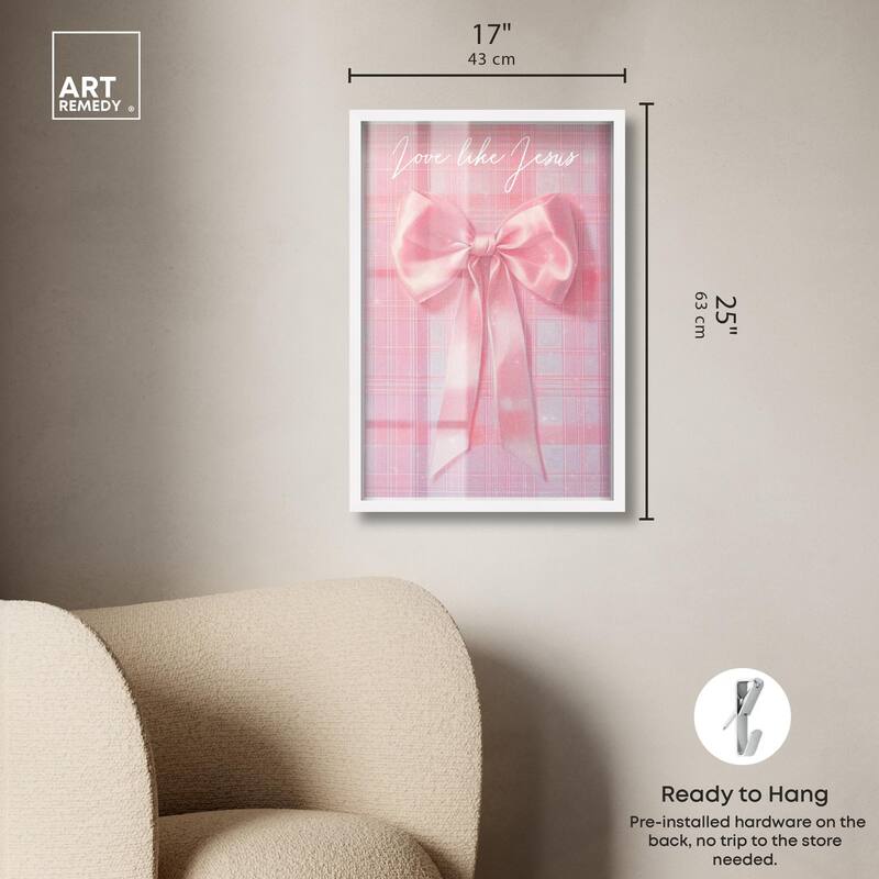 Love Like Jesus Bow Shadowbox by Art Remedy