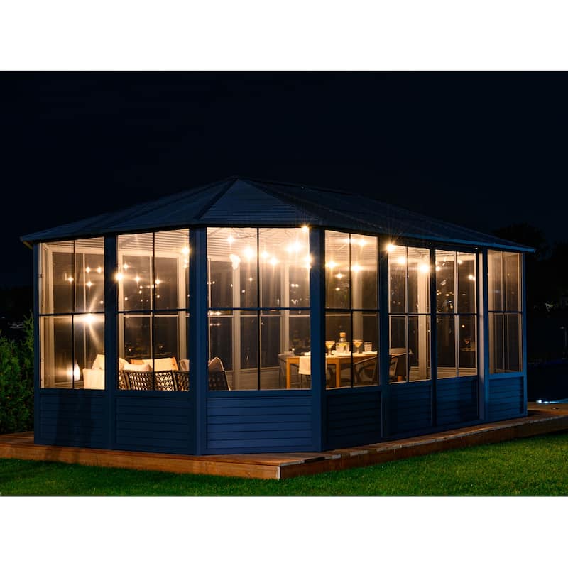Florence - Solarium 12x18 Metal Roof