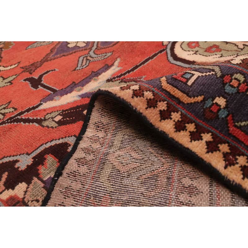 ECARPETGALLERY Hand-knotted Andelz Red Wool Rug - 5'3 x 9'4