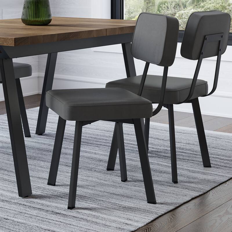 Amisco Kane Extendable Table-Clarkson Chairs 5 Pieces Dining Set