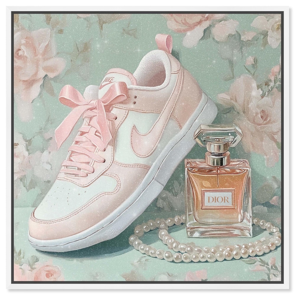 Petite and Cute Sneaker Canvas by Art Remedy