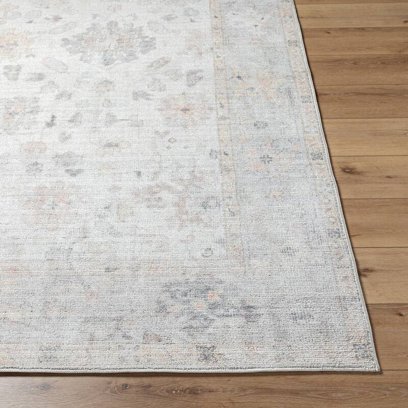 Livabliss Traditional Marlon Border Area Rug