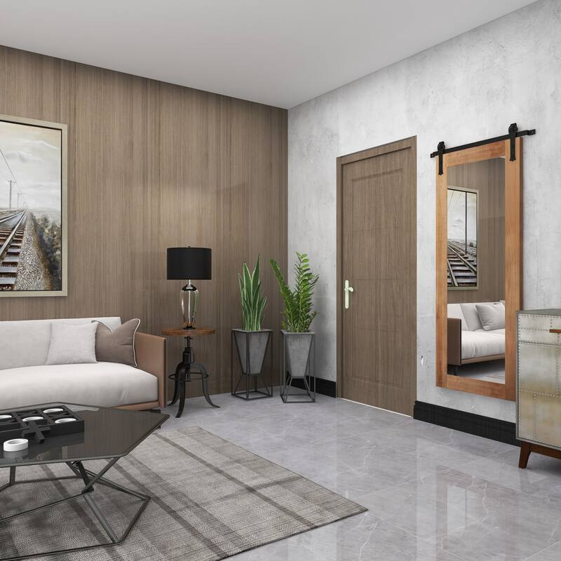 Black Metal Vintage Industrial Inspired Stool with Brown Adjustable Wood Seat