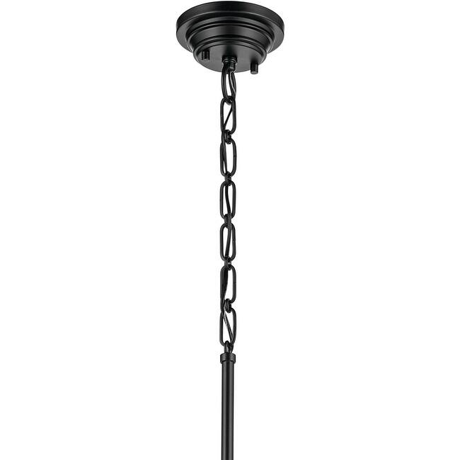 Kichler 52661CLR Marsailli 12" Wide Pendant with Clear Glass Shade
