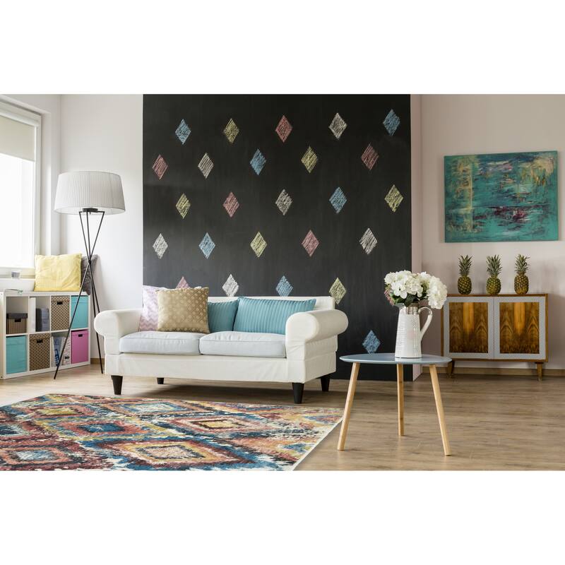 Mayberry Oxford Hurley Geometric Area Rug