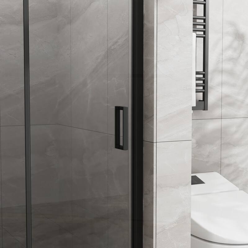 Versatile Foldable Shower Door with Advanced Features for Bathroom Enhancement