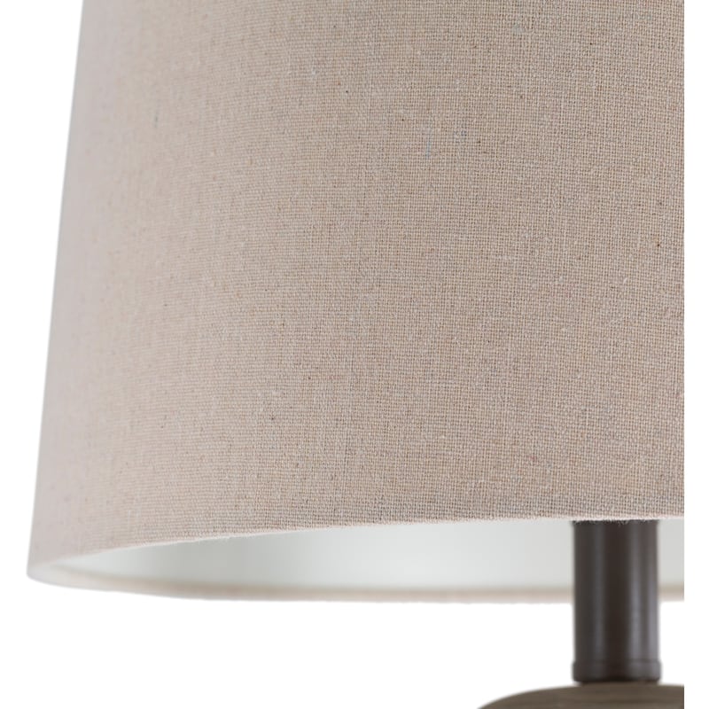 Livabliss Corrine Classic Grey Table Lamp