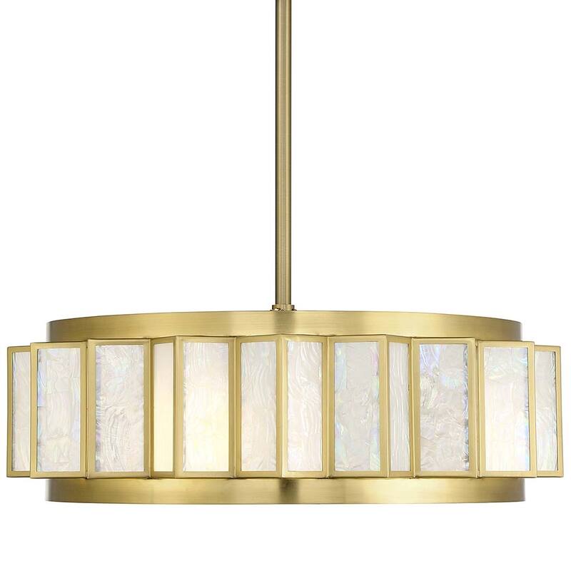 Savoy House 28-FD-690 Gideon 14" 3 Blade Indoor Ceiling Fan - Warm Brass