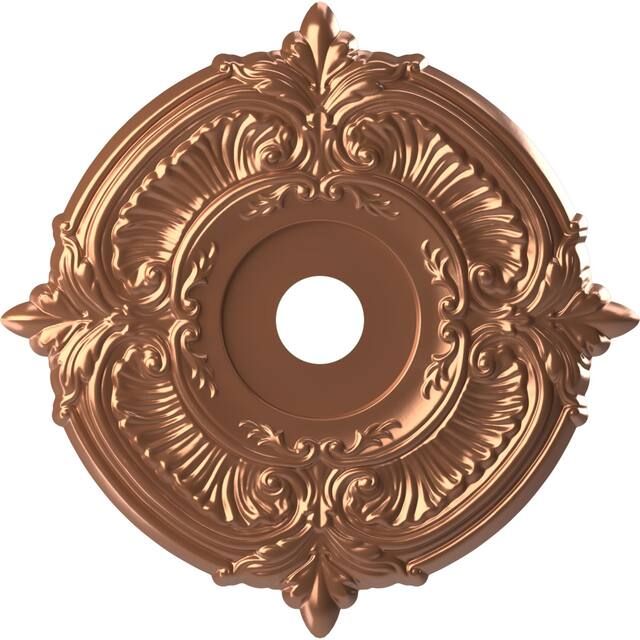 3 1/2" Inside Diameter - Attica Thermoformed PVC Ceiling Medallion