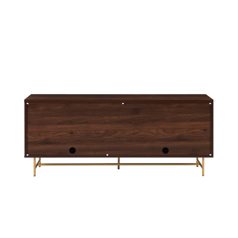Middlebrook Minimal Fluted Four-Door Buffet Sideboard