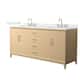 Option White Oak / Giotto Quartz Top / Brushed Nickel
