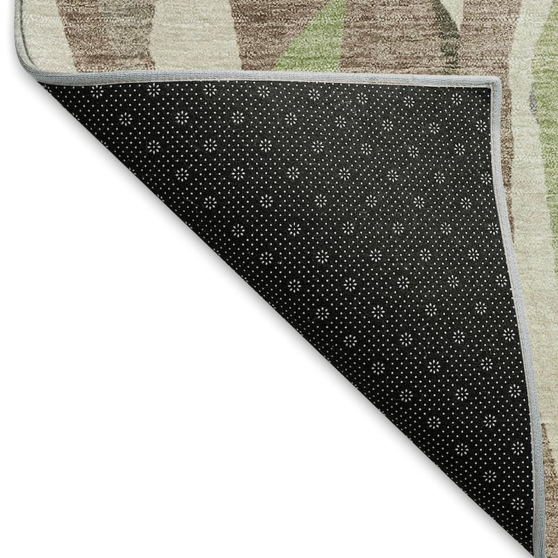 Machine Washable Indoor/ Outdoor Contemporary Dylan Chantille Rug