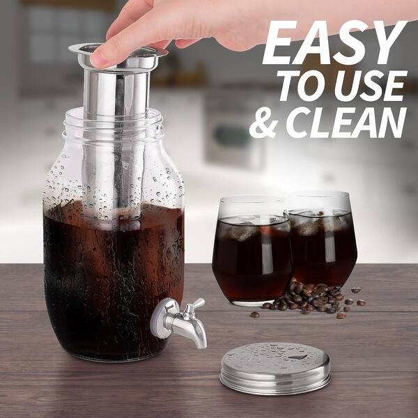 Zulay Kitchen Cold Brew Coffee Maker 1.5 Liter Bed Bath & Beyond