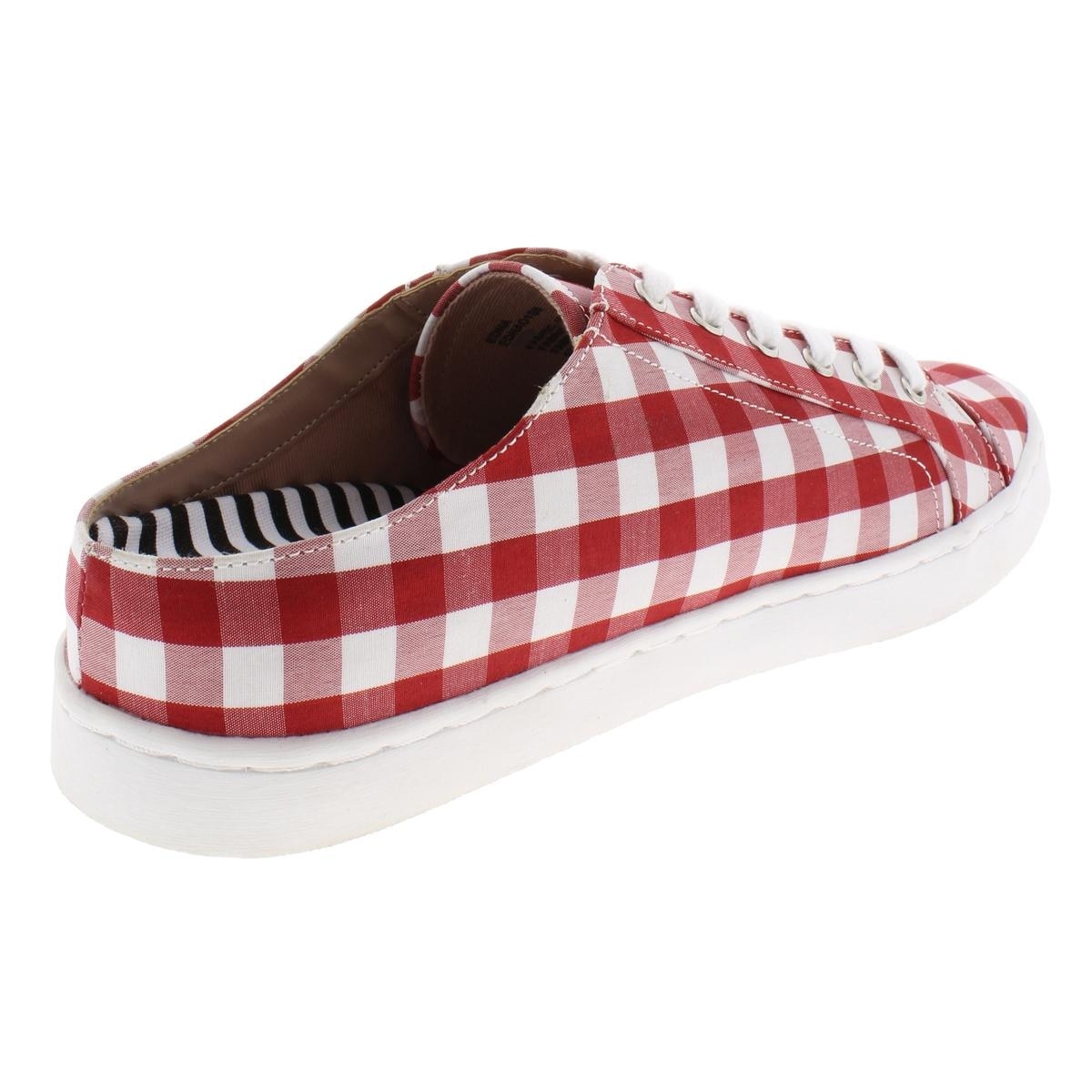 betsey johnson gingham shoes