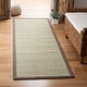 preview thumbnail 7 of 62, SAFAVIEH Natural Fiber Edle Border Sisal Rug 2'6" x 8' Runner - Taupe