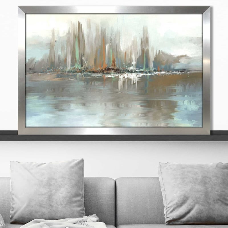 "Big City Lights" by Conrad Knutsen Print on Acrylic