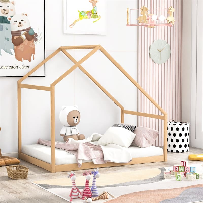 Merax Wooden House Bed Daybed