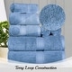 preview thumbnail 126 of 198, Egyptian Cotton 8 Piece Ultra Plush Solid Towel Set by Miranda Haus