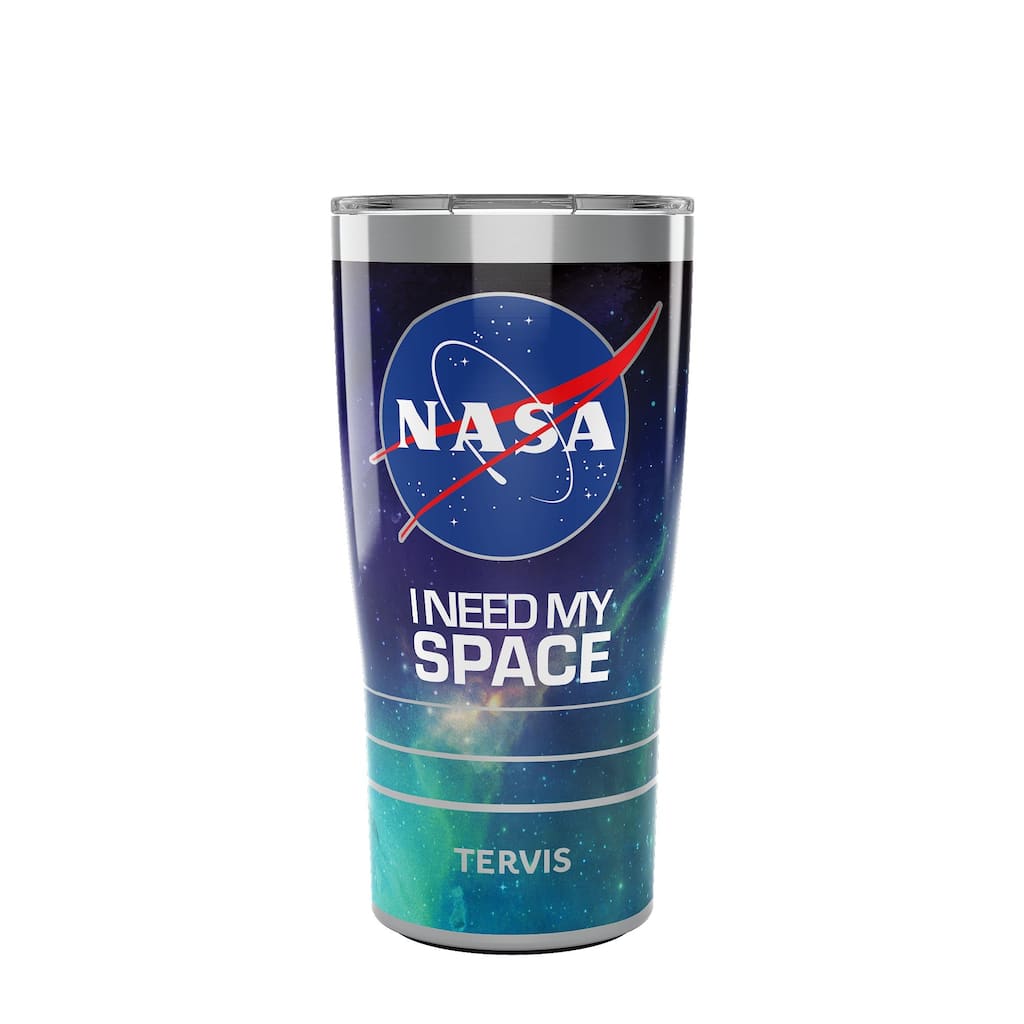 Tervis Traveler NASA I Need My Space Triple Walled Insulated Travel Tumbler, Stainless Steel - 20oz