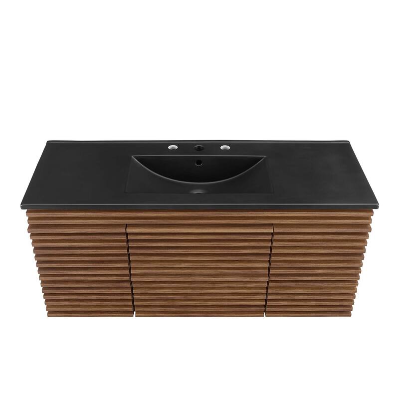Render 48" Wall-Mount Bathroom Vanity