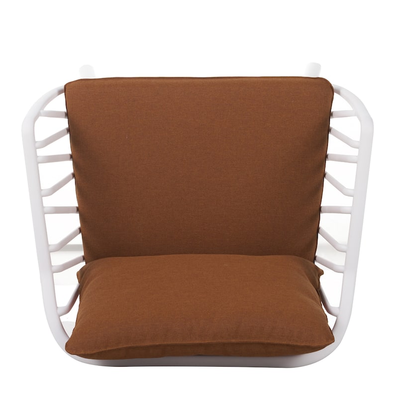 Carli Modern Indoor/Outdoor Club Chairs with Cushions (Set of 2) by Christopher Knight Home