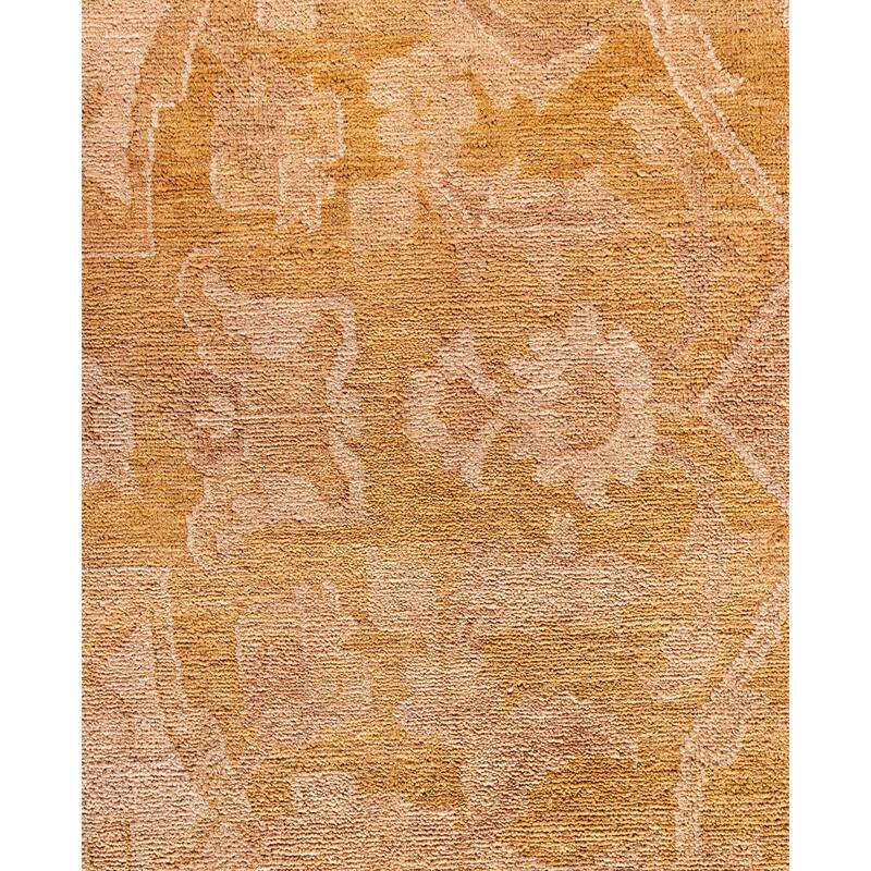 Overdyed One-of-a-Kind Hand-Knotted Area Rug - Beige - 10' 3" x 13' 8"