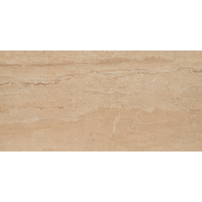 Ackland AKNPTAST12X24P-CA Astoria - 12" x 24" Porcelain Solid Floor - Natura