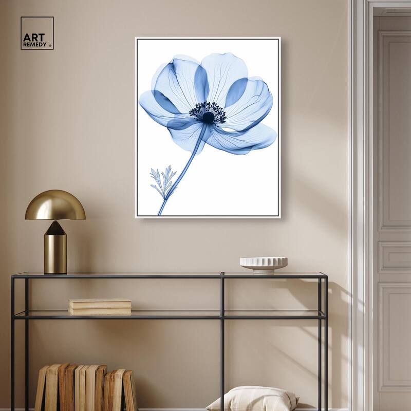 Floral Radiograph Canvas by Art Remedy