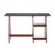 preview thumbnail 5 of 5, SEI Furniture Skali A-frame Espresso Desk