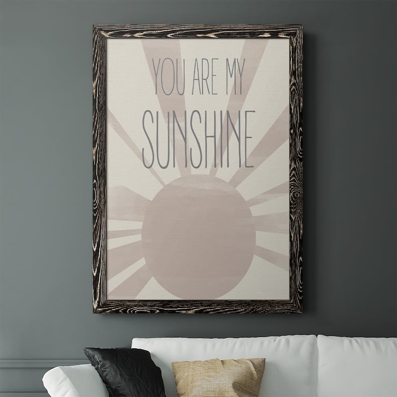 Sunshine-Premium Framed Canvas - Ready to Hang